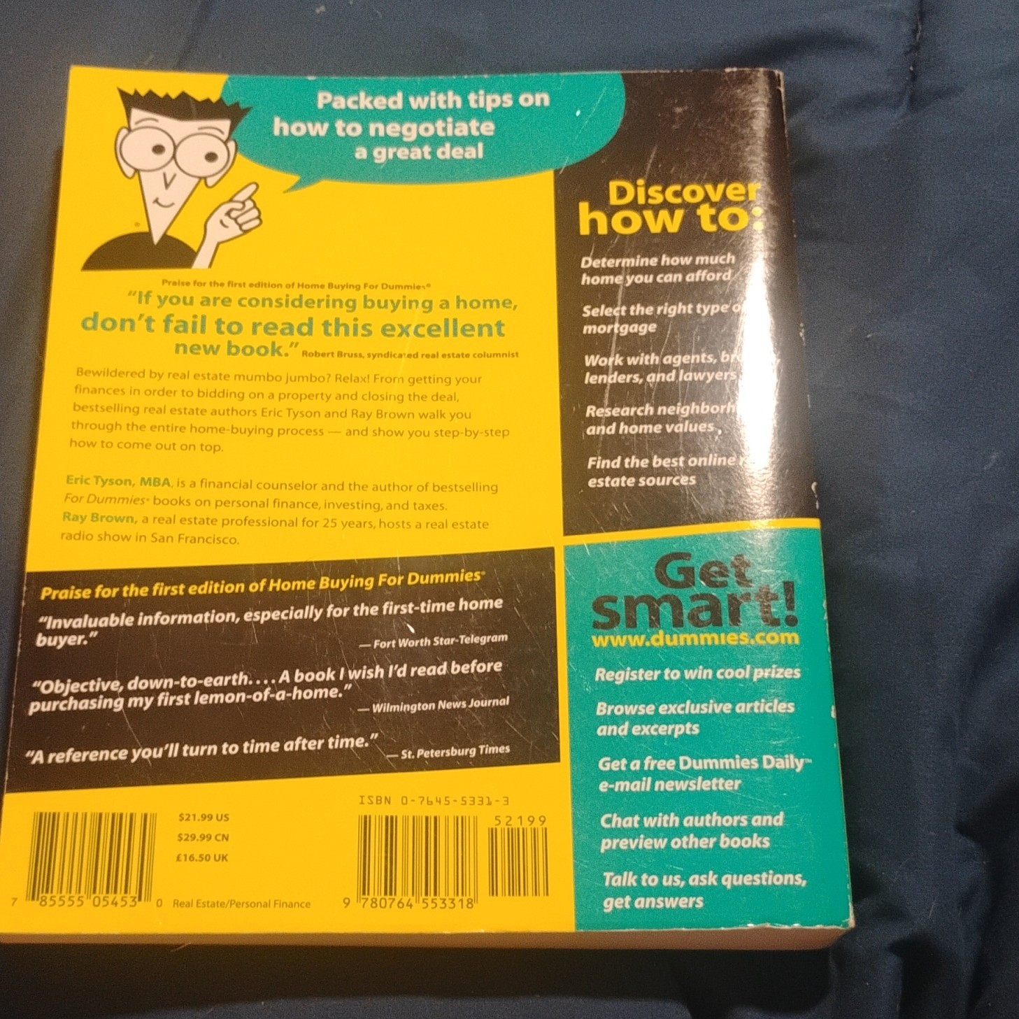 Home Buying Kit for Dummies 2nd Edition by Eric Tyson & Ray Brown Paperback