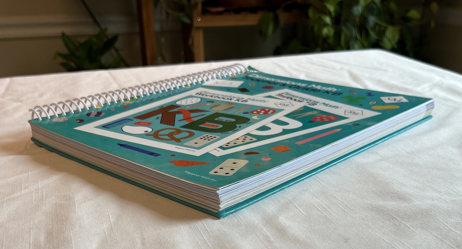 Dimensions Math Teacher’s Guide KB | Singapore Math Inc. [Spiral-bound] [Pap…