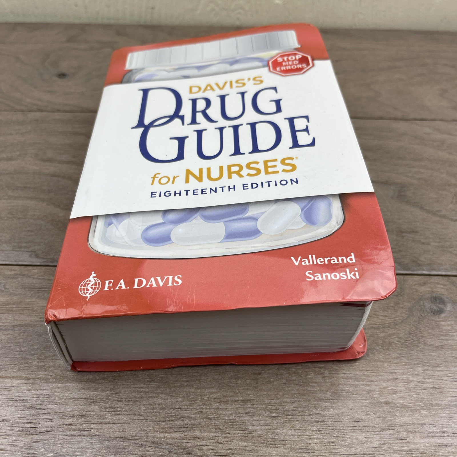 Davis’s Drug Guide for Nurses – Paperback, by Vallerand PhD RN