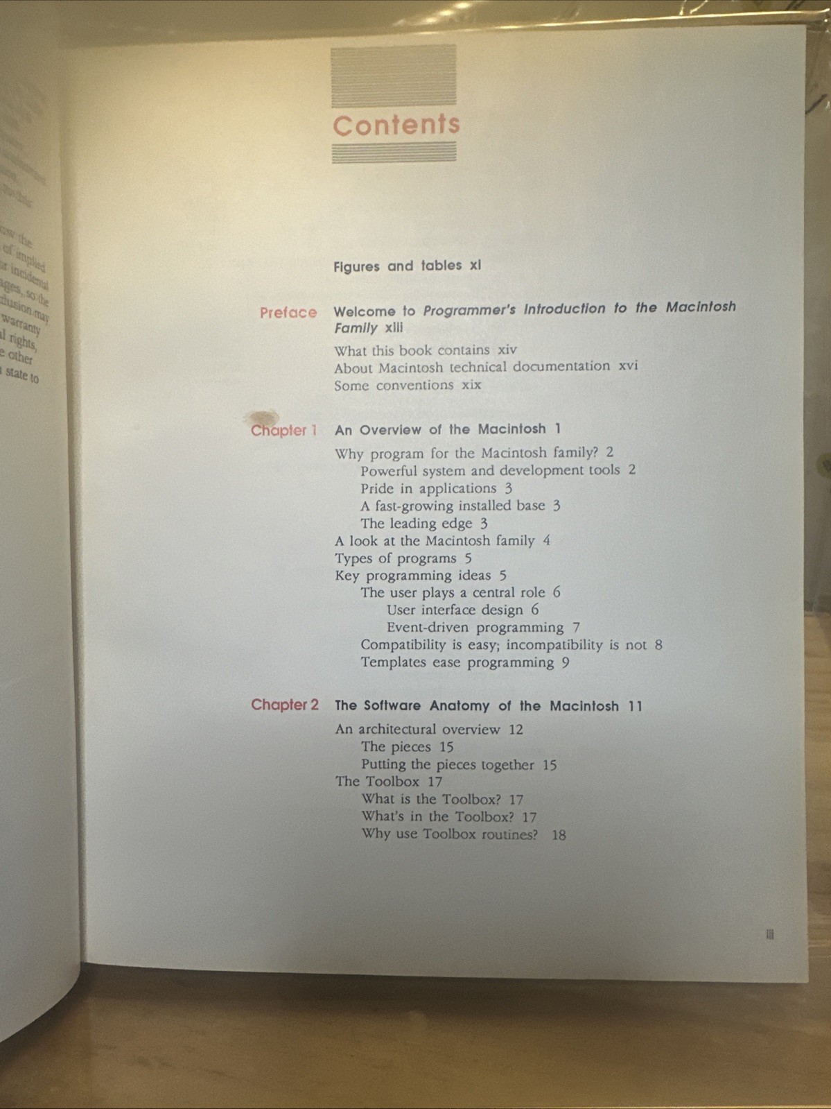 Macintosh Programmer’s Introduction to the Macintosh Family 1988 Hardcover