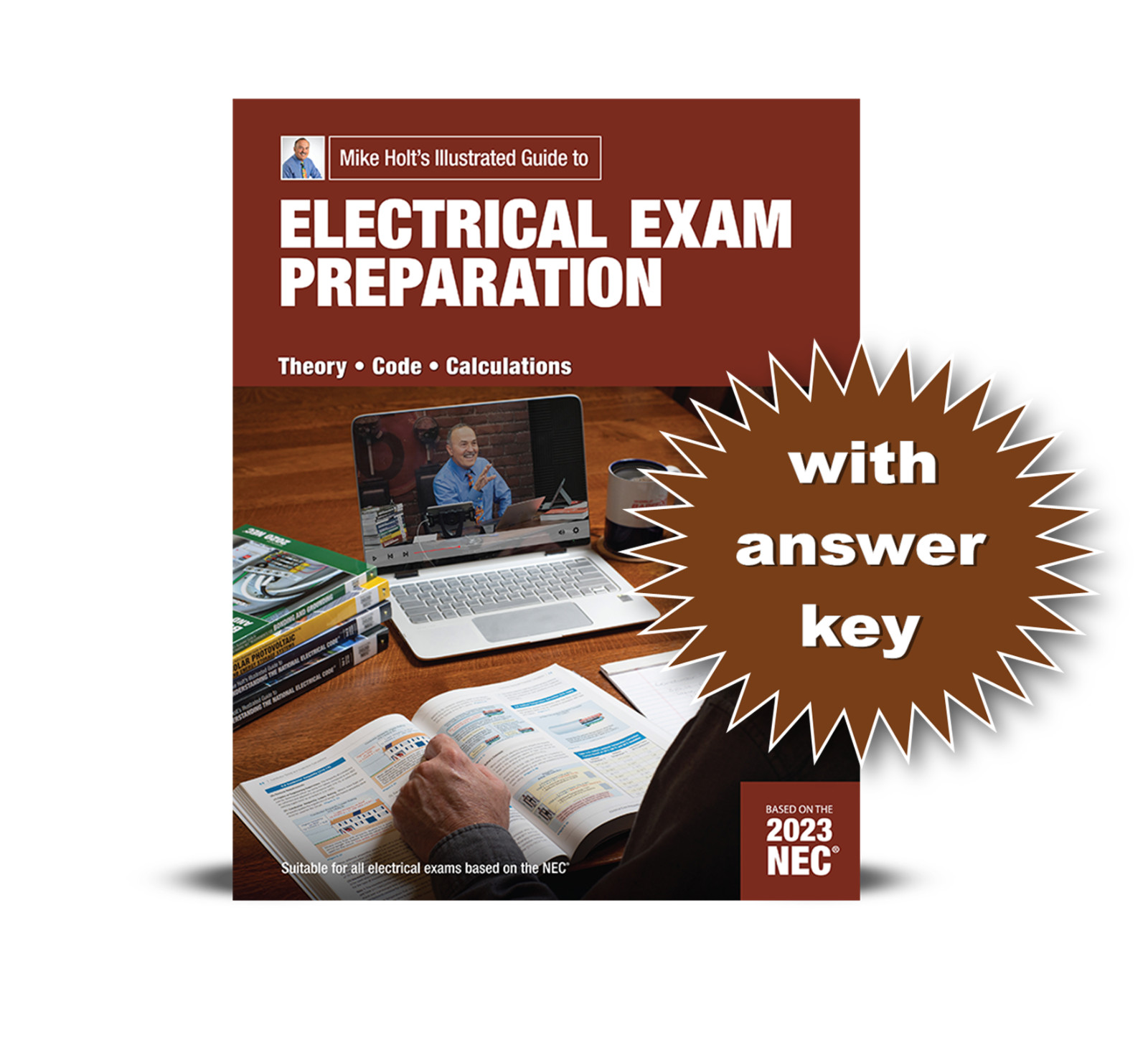 Mike Holt 2023 Journeyman Exam Preparation Book Program with Answer Keys