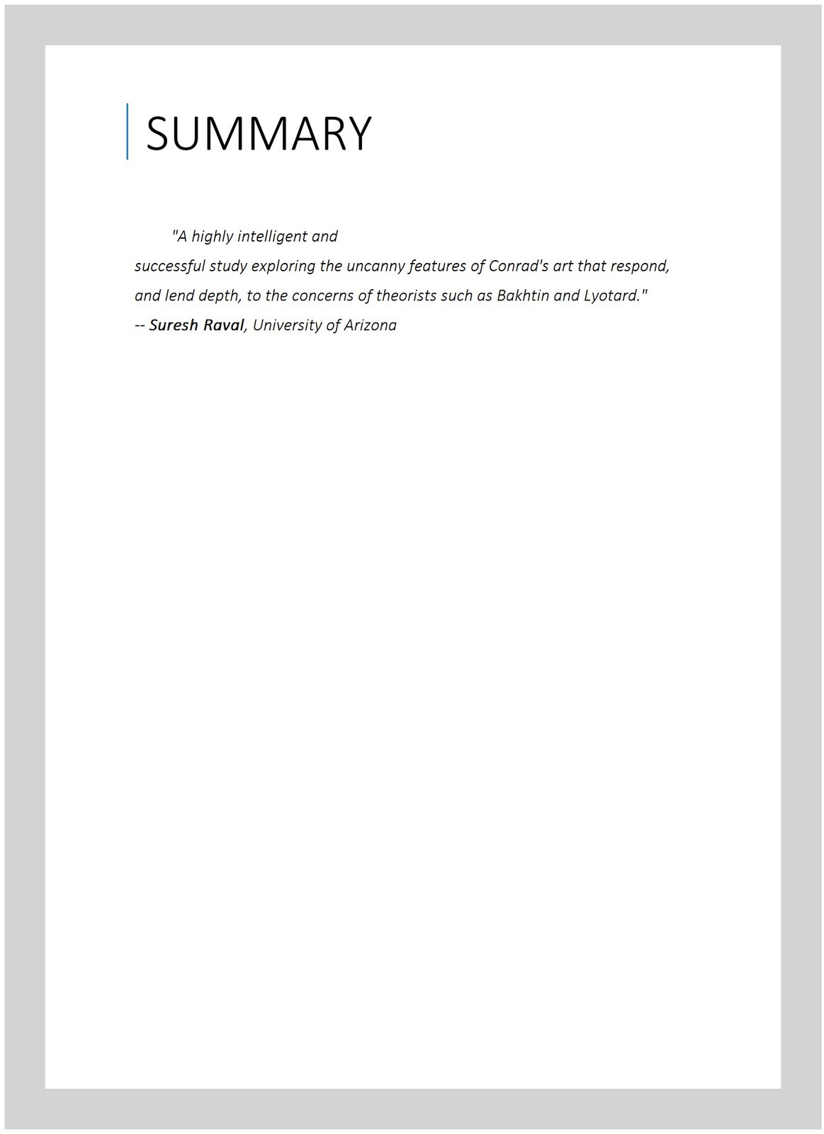 Nomadic Voices : Conrad and the Subject of Narrative, Paperback by Henricksen…