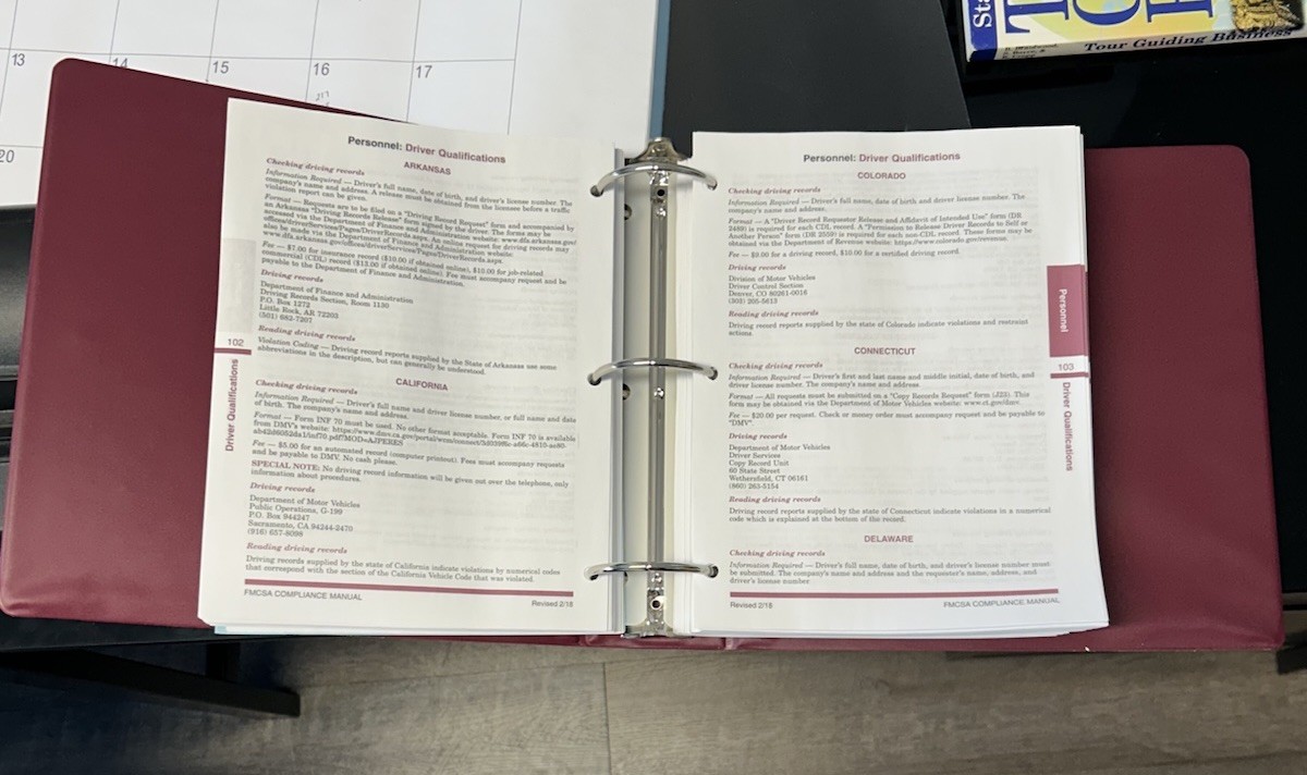 FMCSA Compliance Manual How To Comply With DOT Safety Regulations J.J. Keller