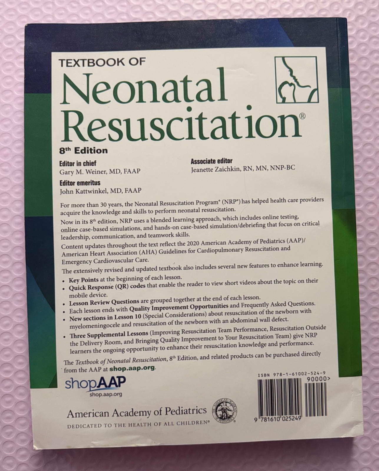 Nrp Ser.: Textbook of Neonatal Resuscitation by American Heart Association…