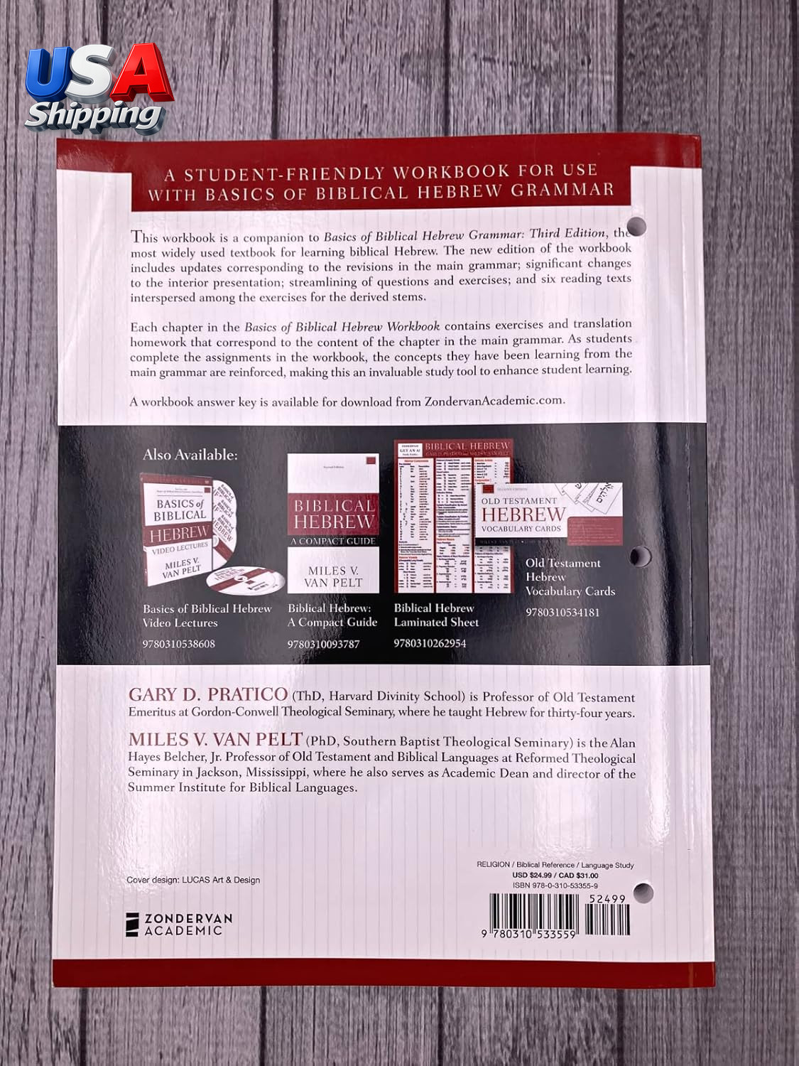 Basics of Biblical Hebrew Workbook Third Edition Zondervan Academic 208 Pages