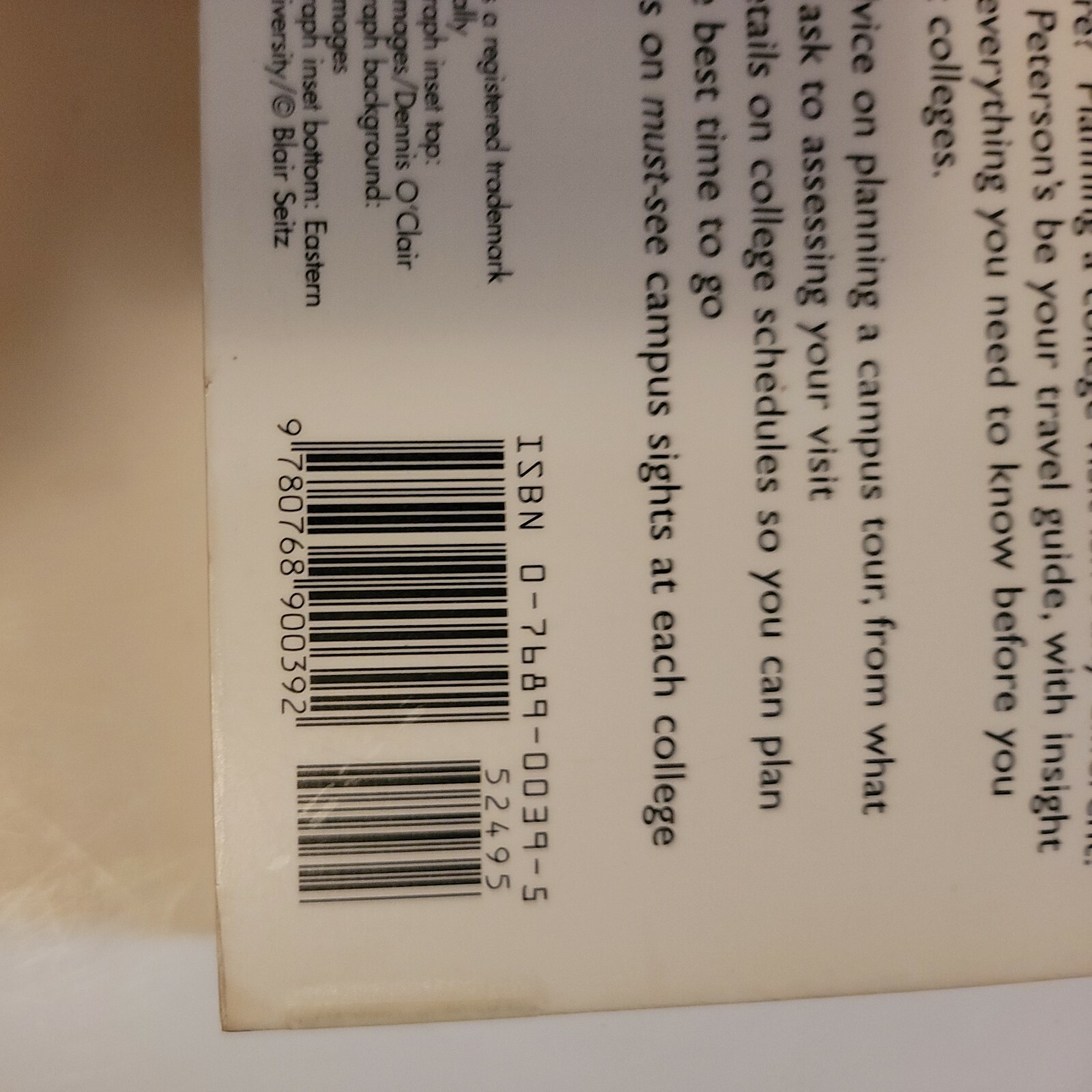 Guide to College Visits Compact Disc Peterson’s Guides
