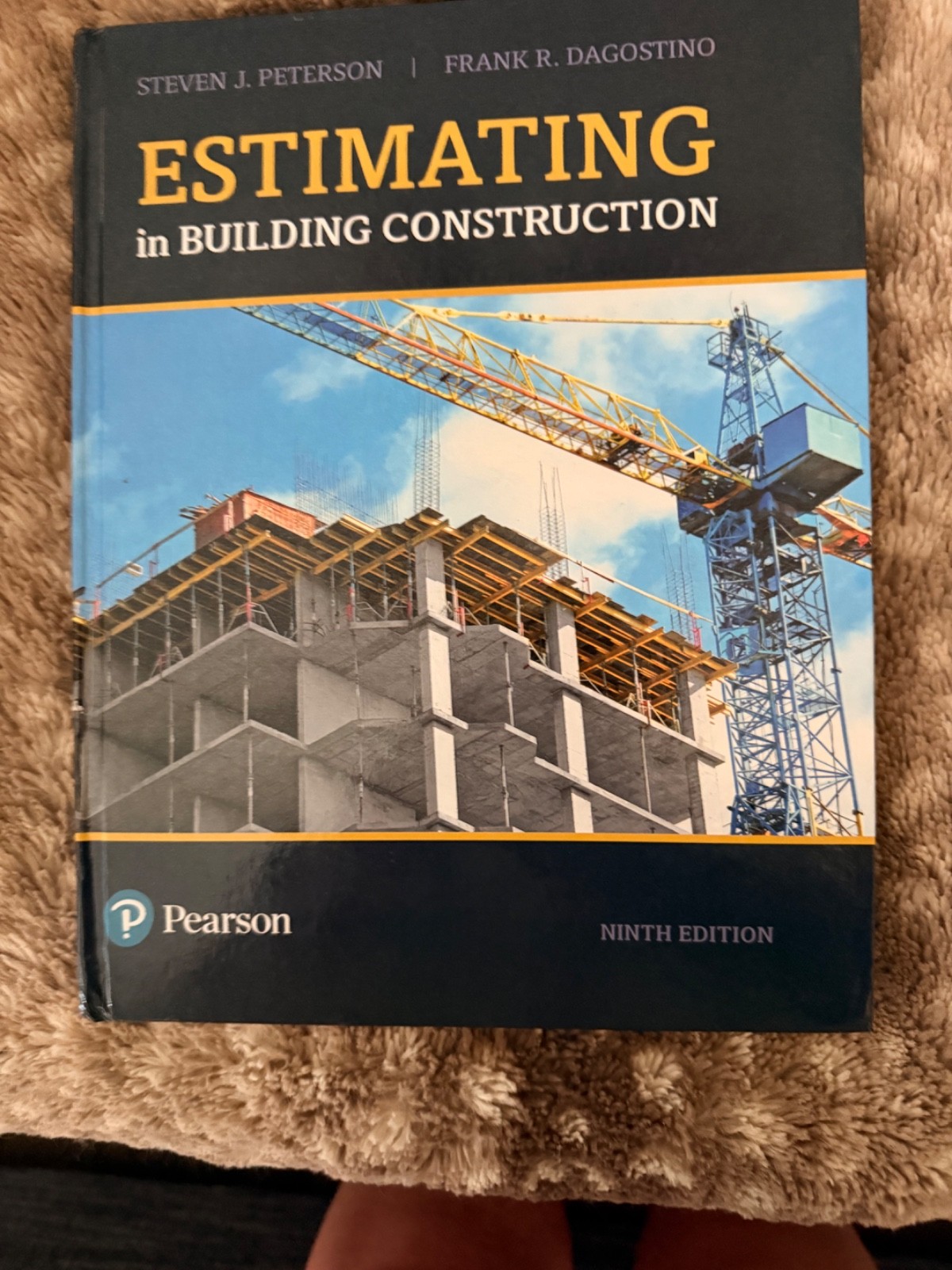 Estimating in Building Construction Ninth Edition Peterson Dagostino Pearson