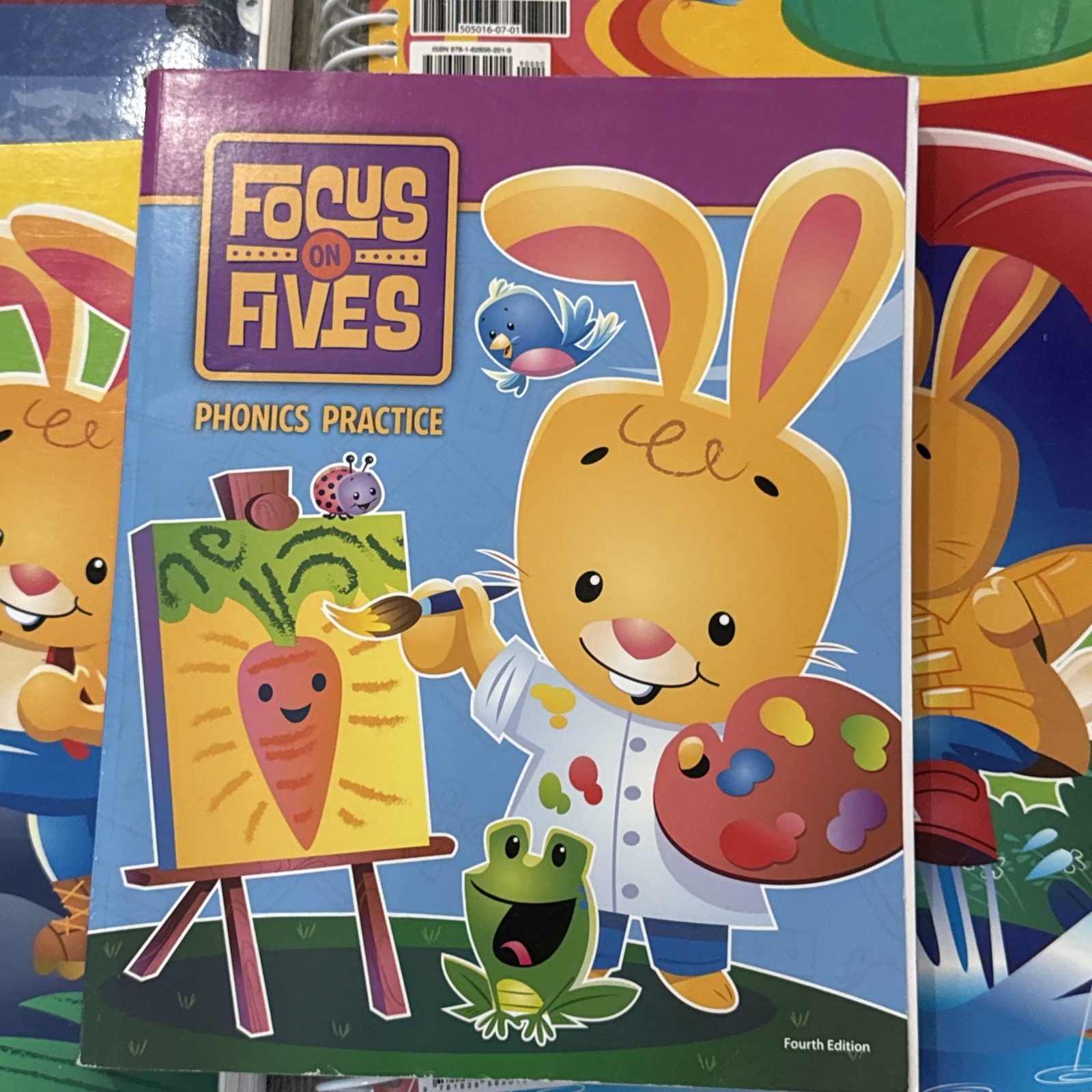 BJU Press K5 Focus On Fives, Teacher’Ed Parts 1-6, 4th Edition Phonics Practice
