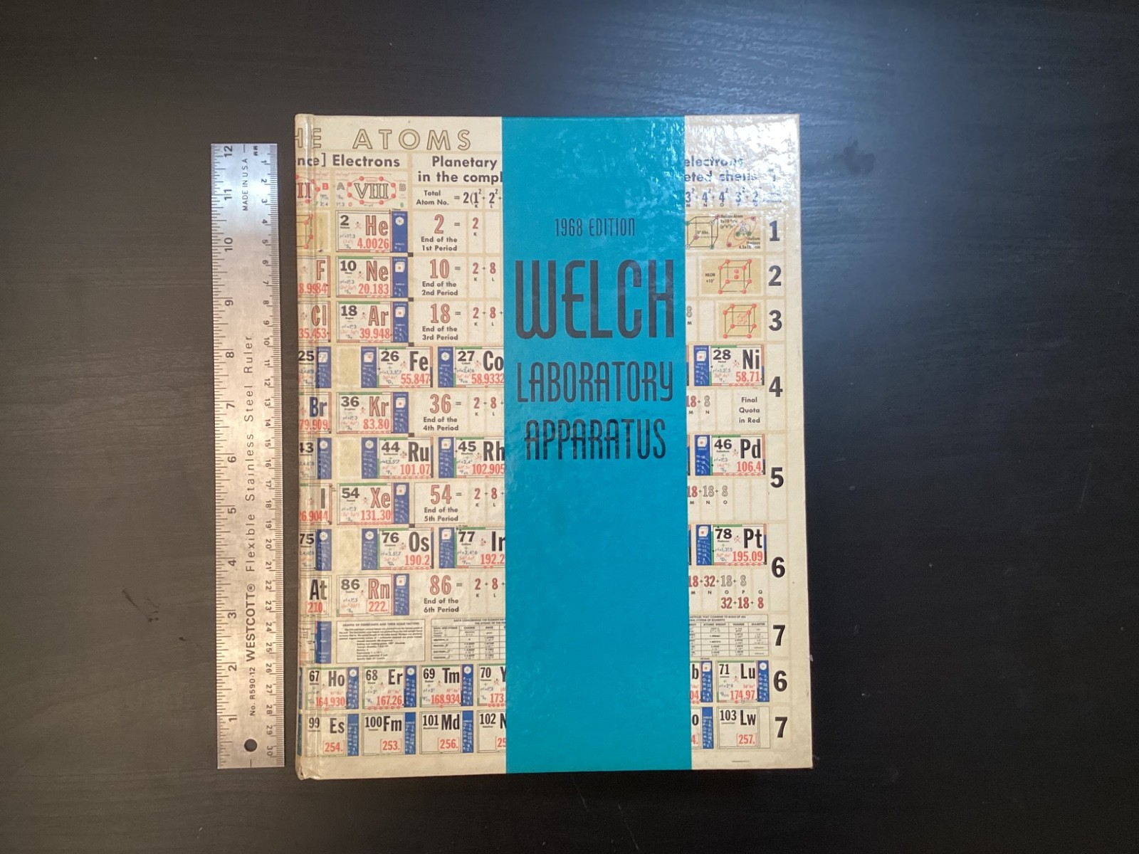 1968 Welch Laboratory Apparatus Hardcover Scientific Catalog