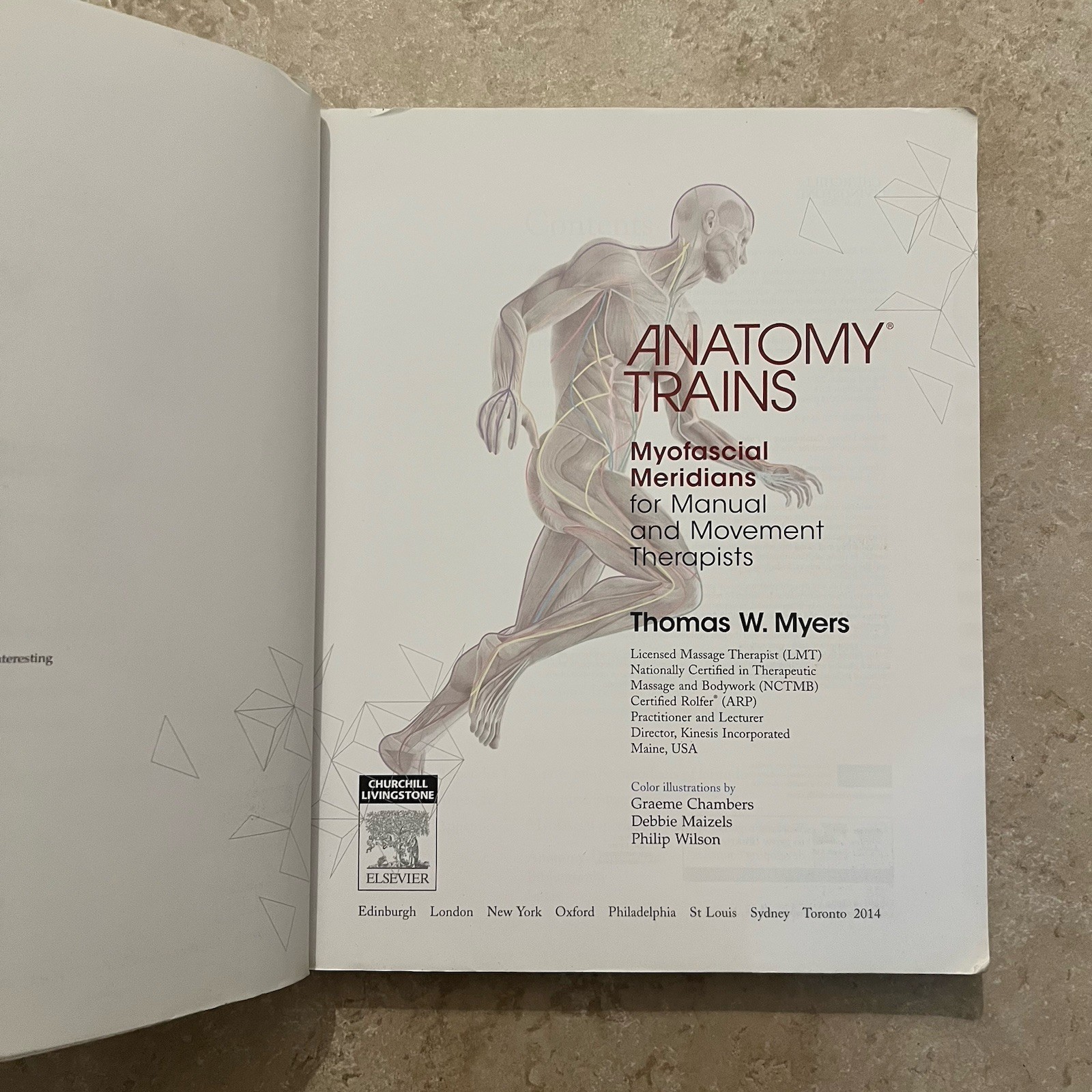 Anatomy Trains: Myofascial Meridians for Manual and Movement Therapists by Myers