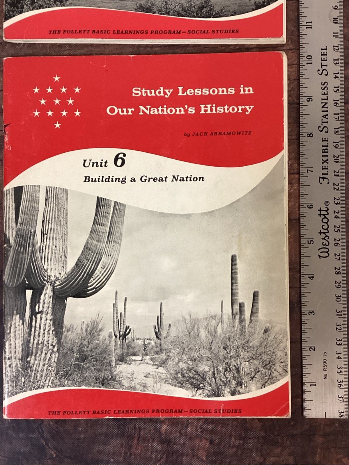 Follett Learnings 1964 Social Studies Texts (4 Units) Unused, Traditional Civics
