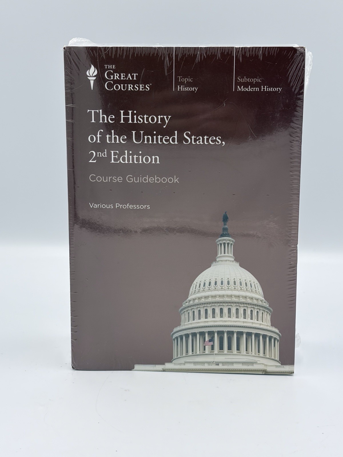 Great Courses The History of the United States 2nd Edition DVD Set & Course Book