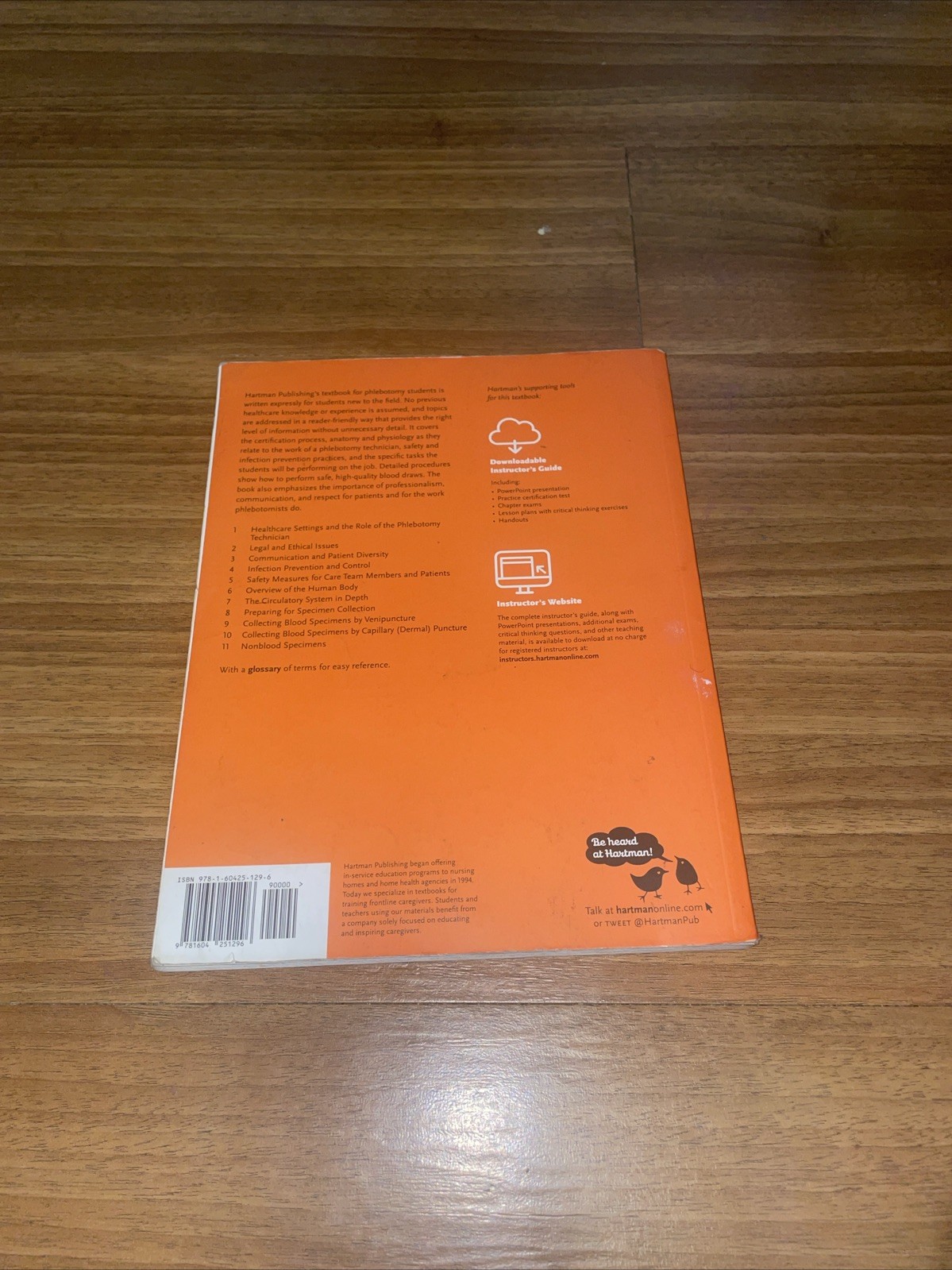 Hartman’s Complete Guide For The Phlebotomy Technician (Hartmans Publishing Inc)