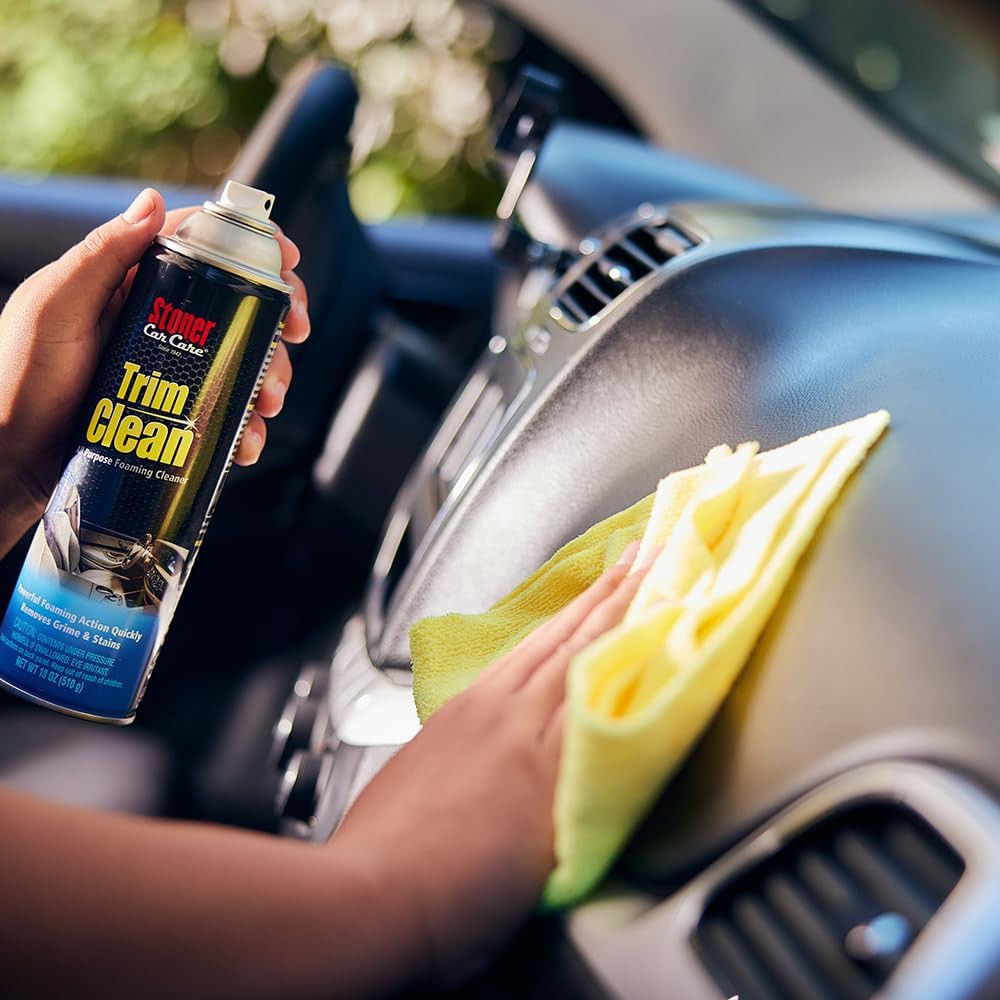 Stoner Car Care 91134 Trim Clean – Foaming Interior Cleaner, 18 Oz (Pack of 6)