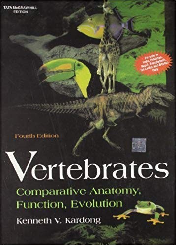 Comparative Vertebrate Anatomy: A Laboratory Dissection Guide – Kardong, Kenneth