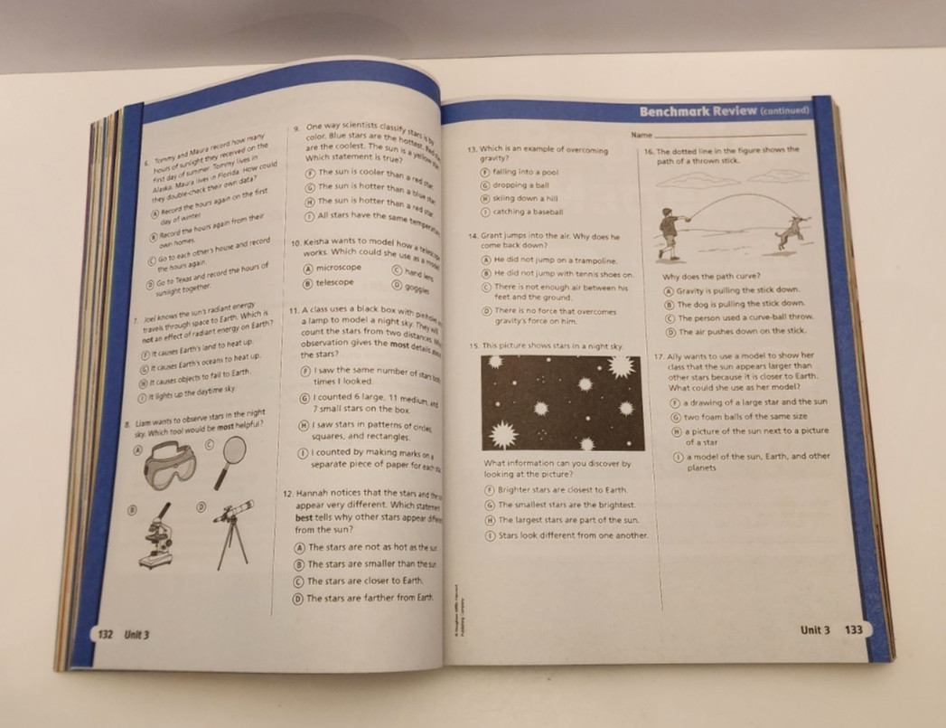 HMH Florida Science : Student Edition Grade 3 (Paperback) Like New