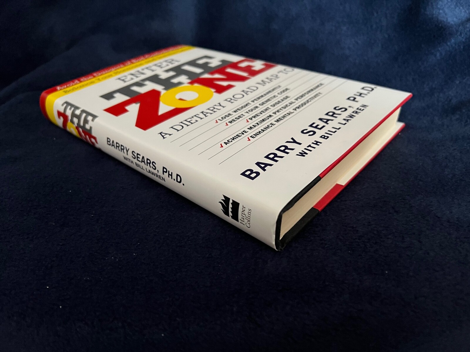 Enter the Zone, a Dietary Road Map lose weight,reset genetic code, Sears HC/DJ