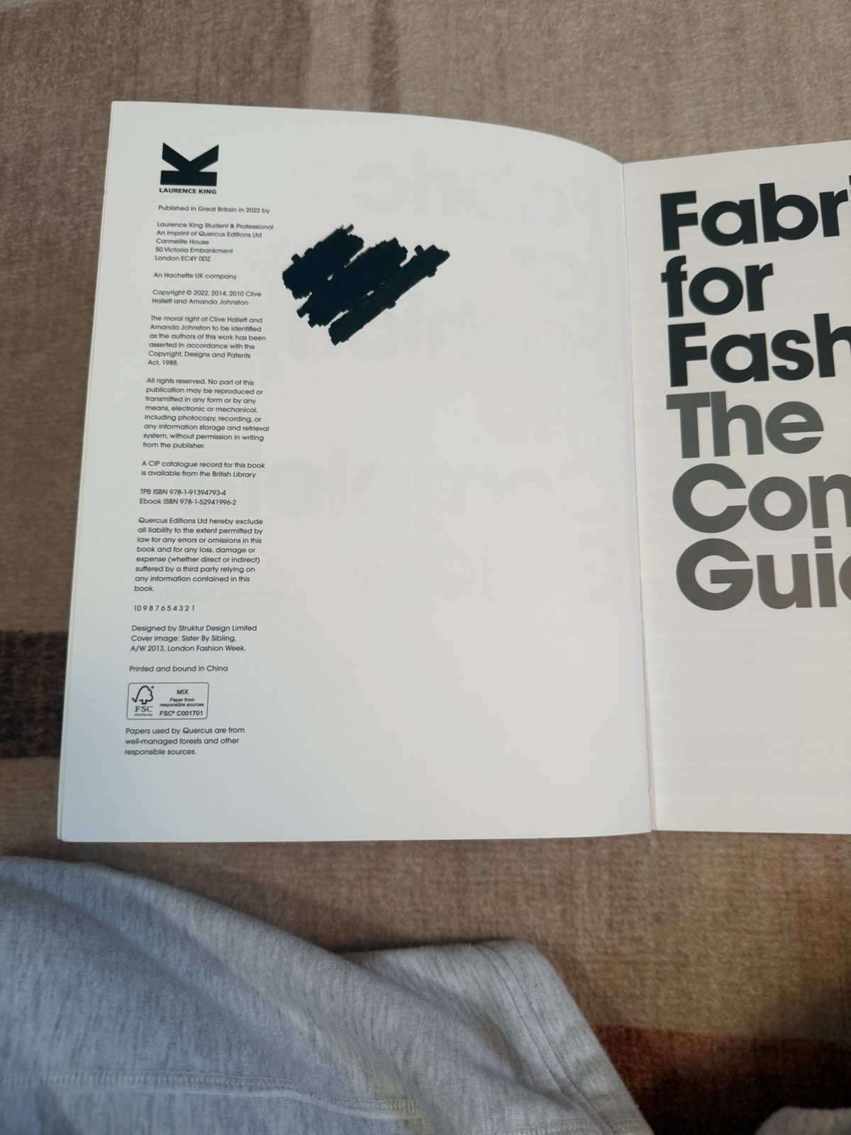 Fabric for Fashion: The Complete Guide, Second Edition