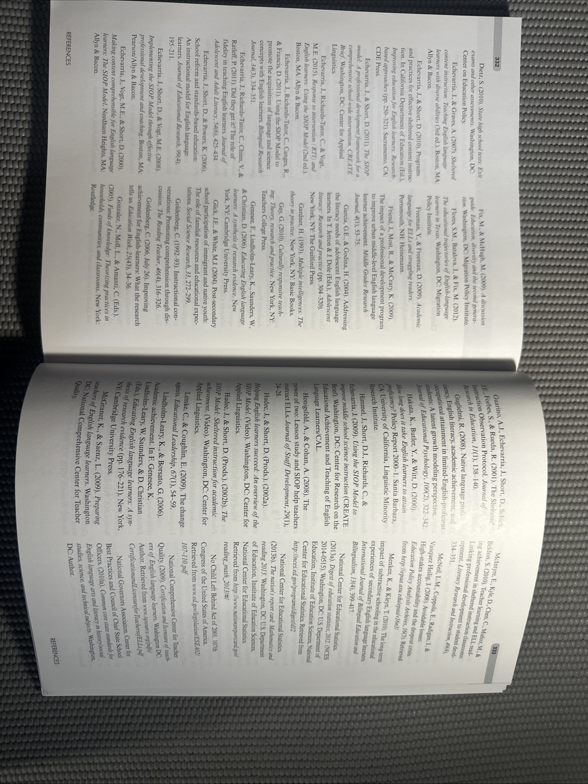 Making Content Comprehensible for English Learners: The SIOP Model