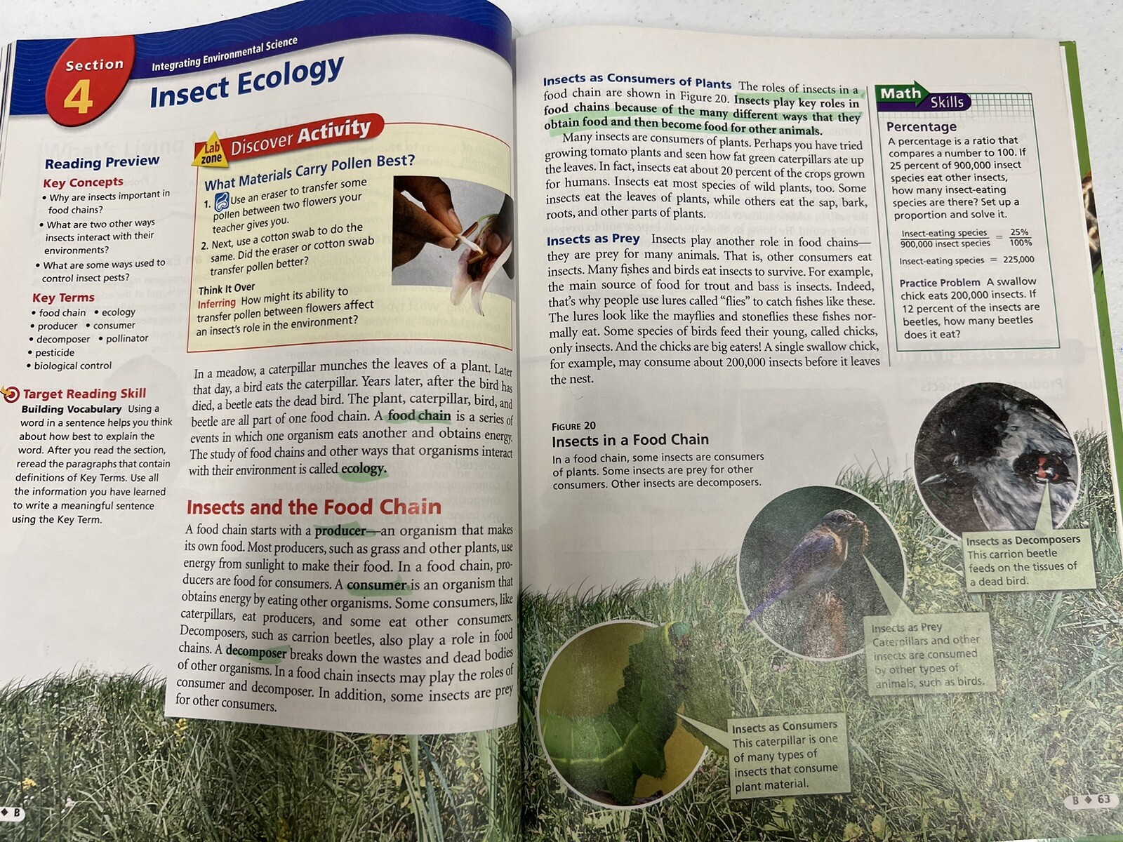 Science Explorer B Animals Prentice Hall Pearson Calvert School