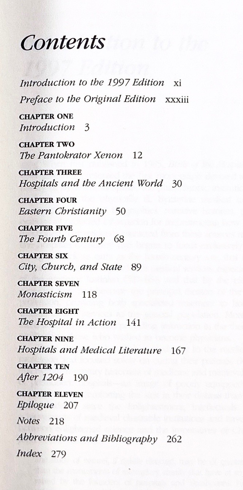 1997 THE BIRTH OF THE HOSPITAL IN THE BYZANTINE EMPIRE History of Medicine TPB