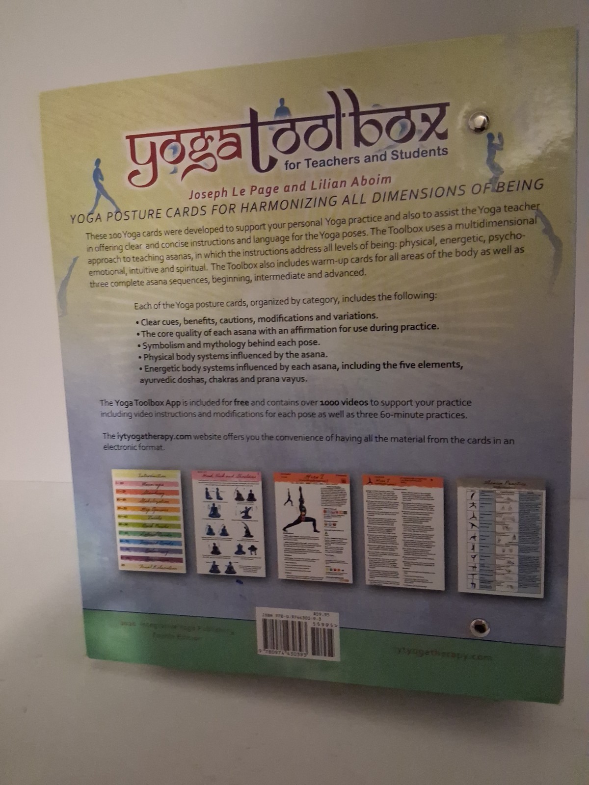 Yoga Toolbox for Teachers and Students/ 4th edition / By Joseph &Lilian Le Page