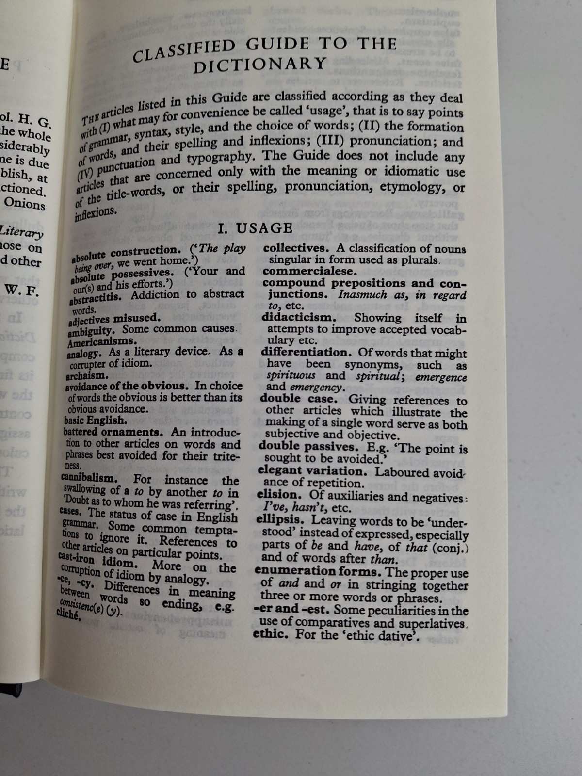 Fowler’sModern English Usage second edition bu HW Fowler K750