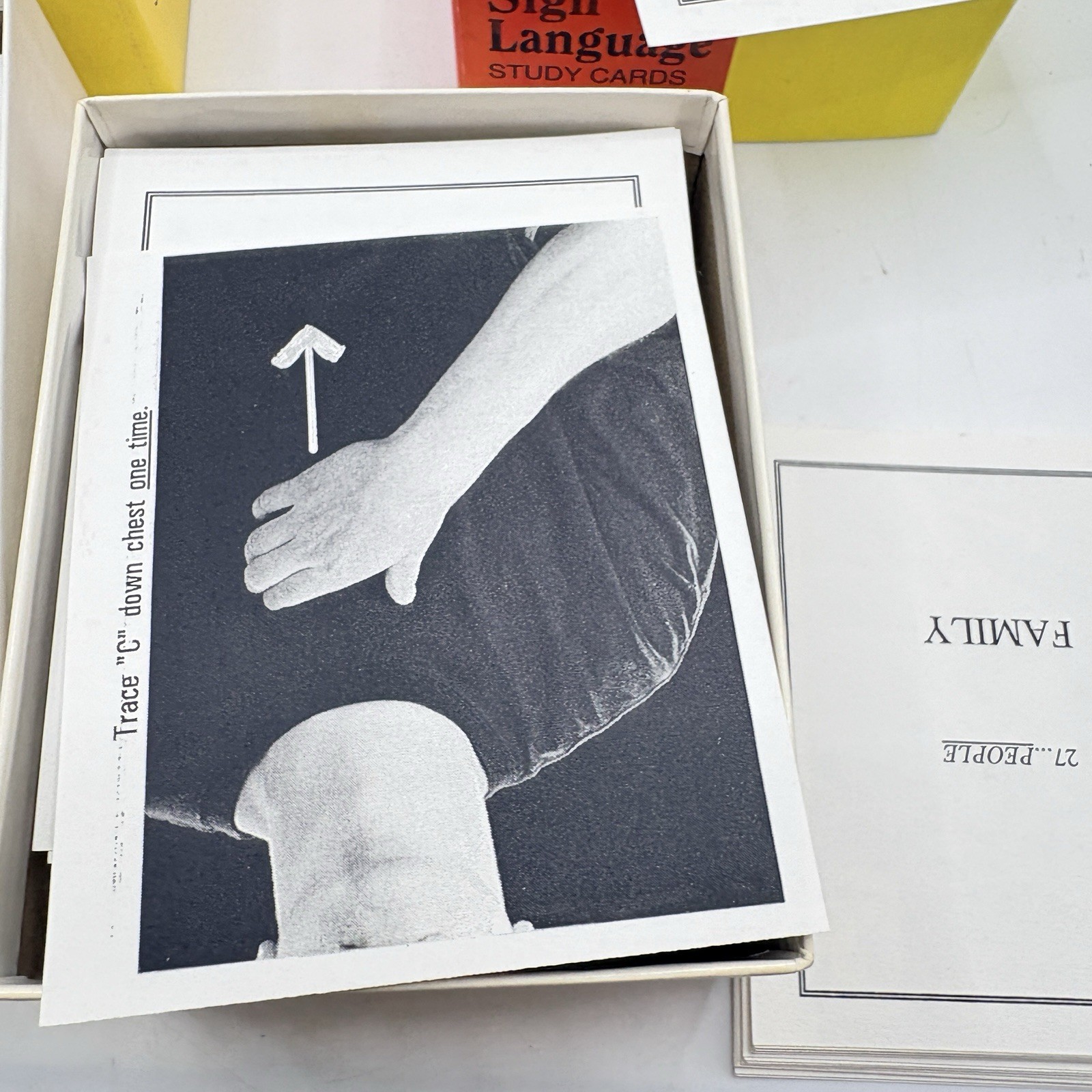 Exambusters More Sign Language Study Cards Parts 1 & 2 Group/Self Study