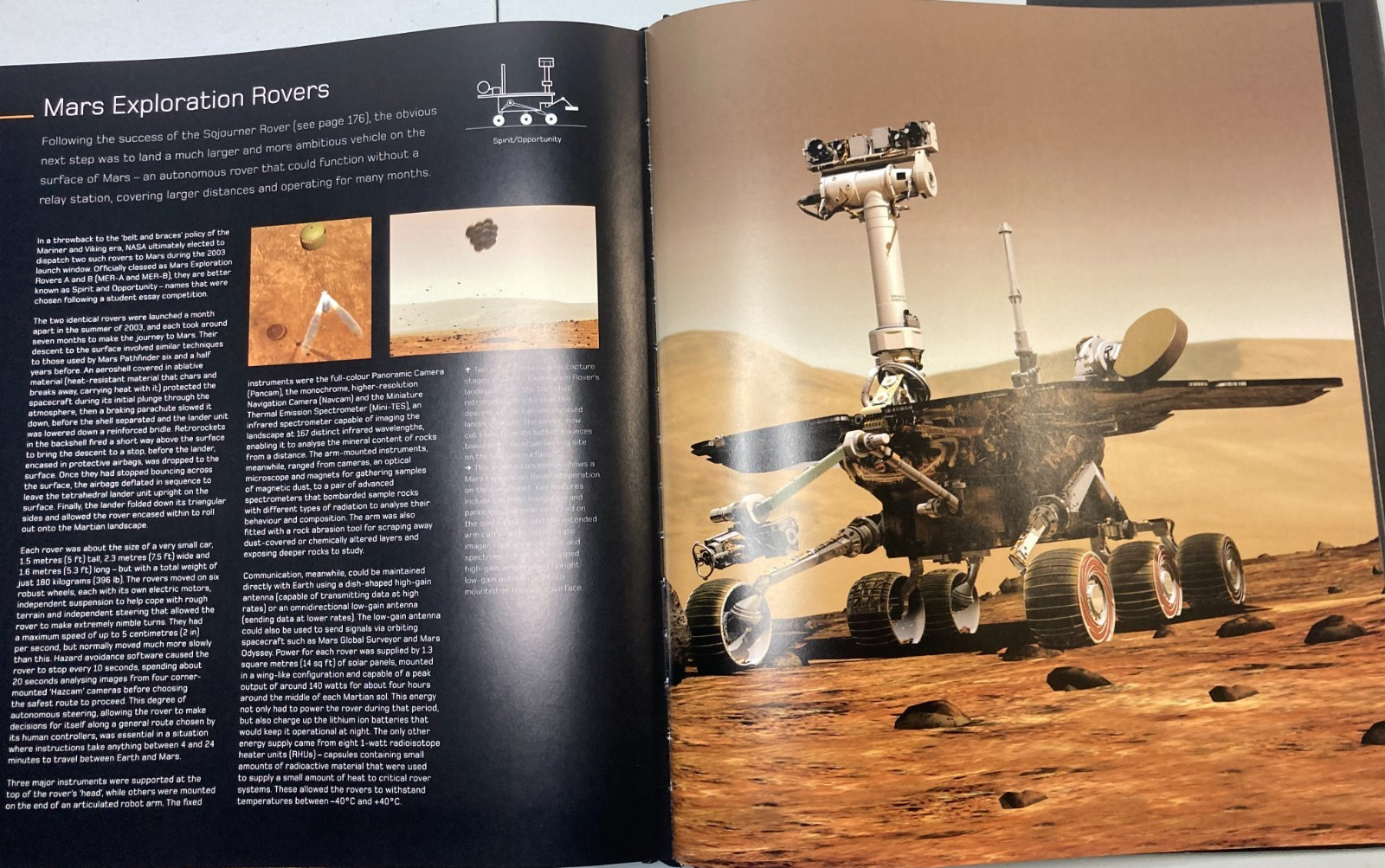 Mars: A New View of the Red Planet by Giles Sparrow Hardback Book Stunning Pics