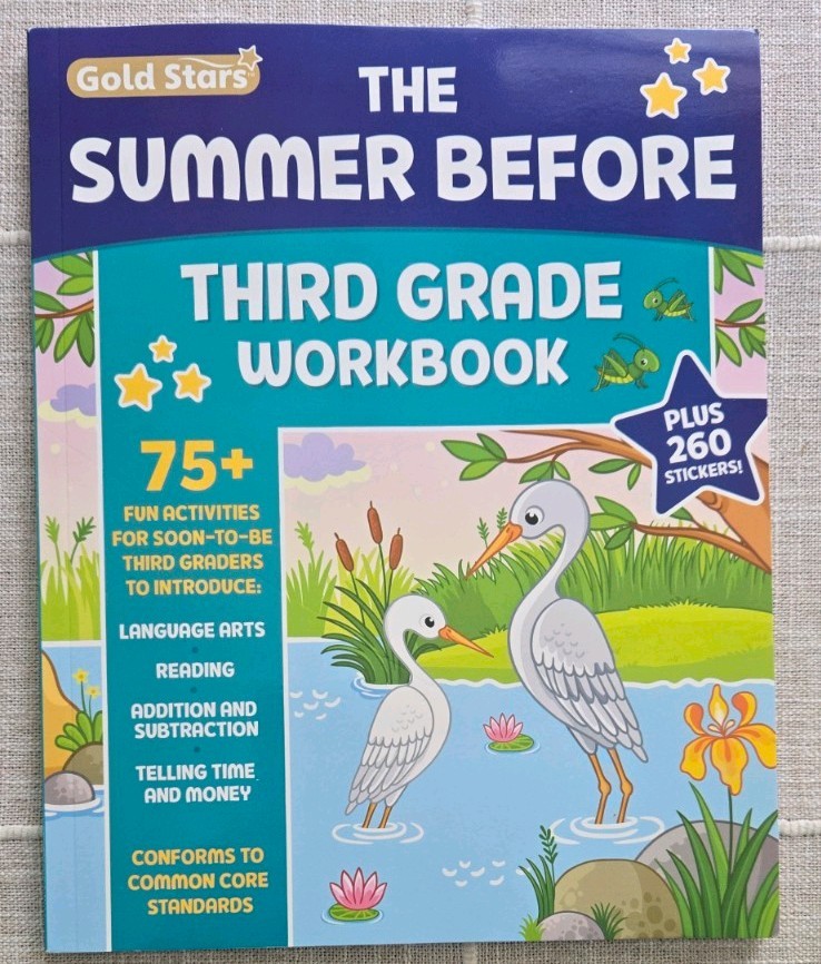 The Summer Before Third Grade Workbook School Bridging Second to Third Grade