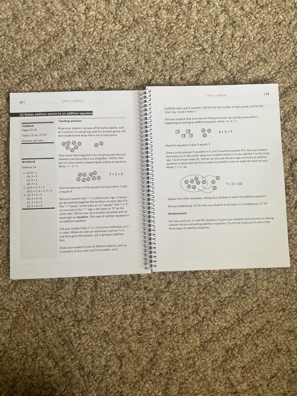 Primary Mathematics 1A – Home Instructor’s Guide By: Singapore Math Inc.