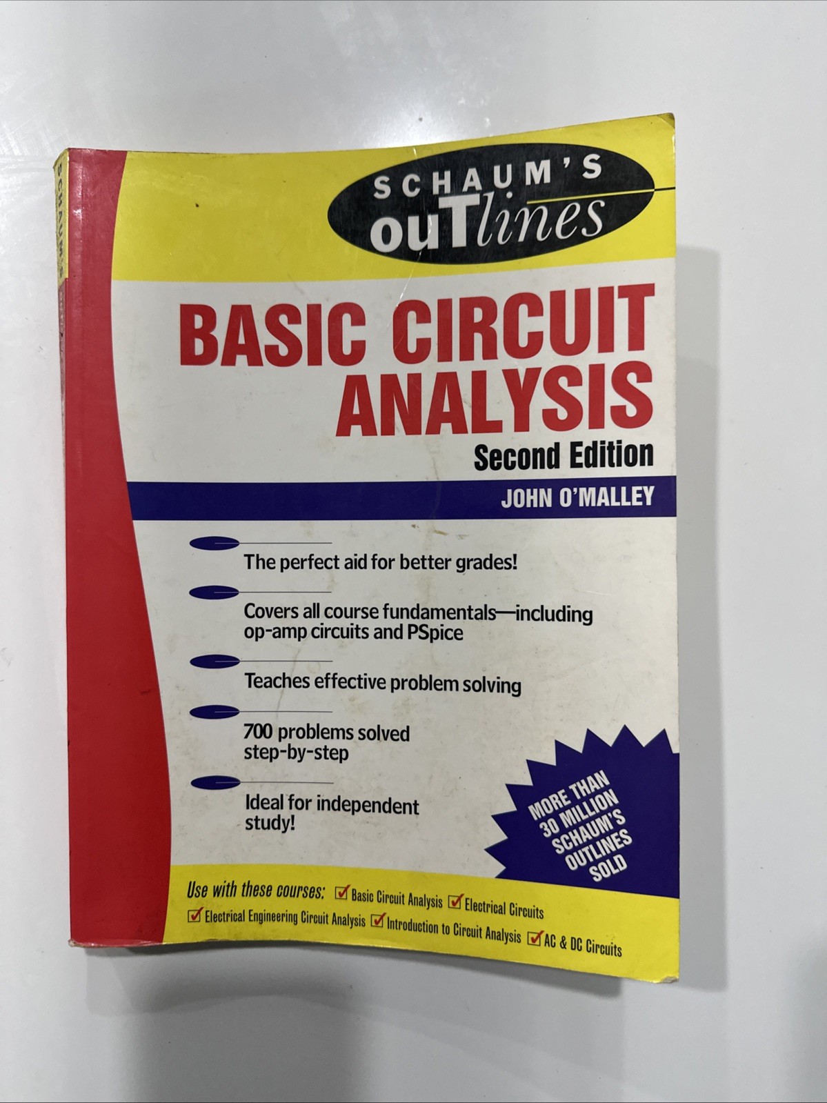 Schaum’s Outline Ser.: Schaum’s Outline of Basic Circuit Analysis by John…