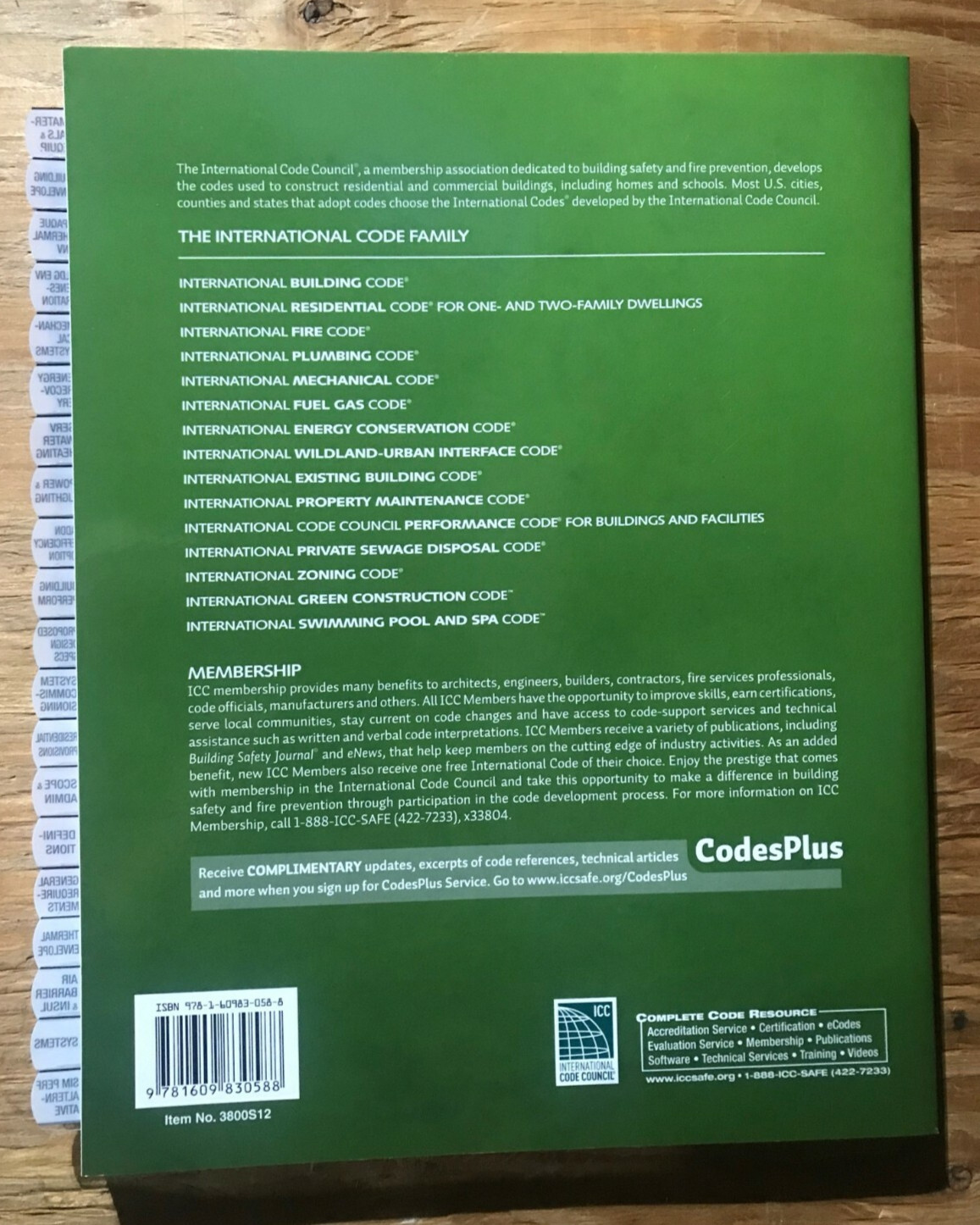 2012 International Energy Conservation Code by ICC ISBN 978-1-60983-058-8