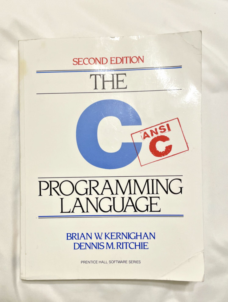 C Programming Language by B. Kernighan and D. Ritchie (1988, Trade Paperback)