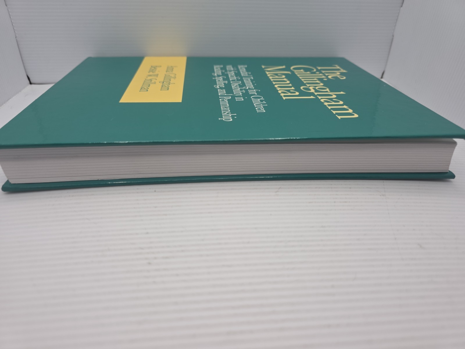 The Gillingham Manual: Remedial Training for Students With Specific Disabili…