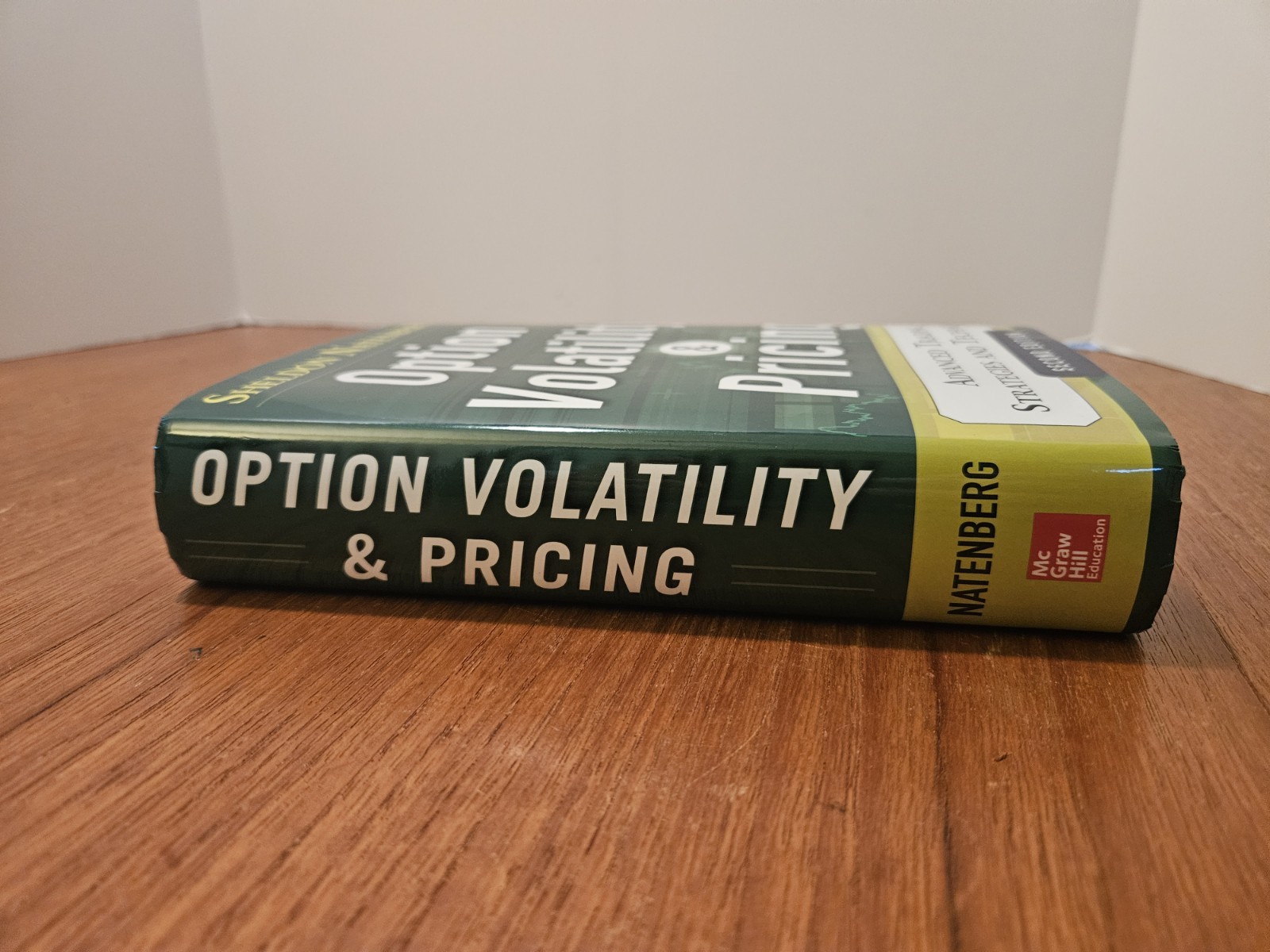 Option Volatility and Pricing – 2nd Edition – Natenberg – Hardcover Book