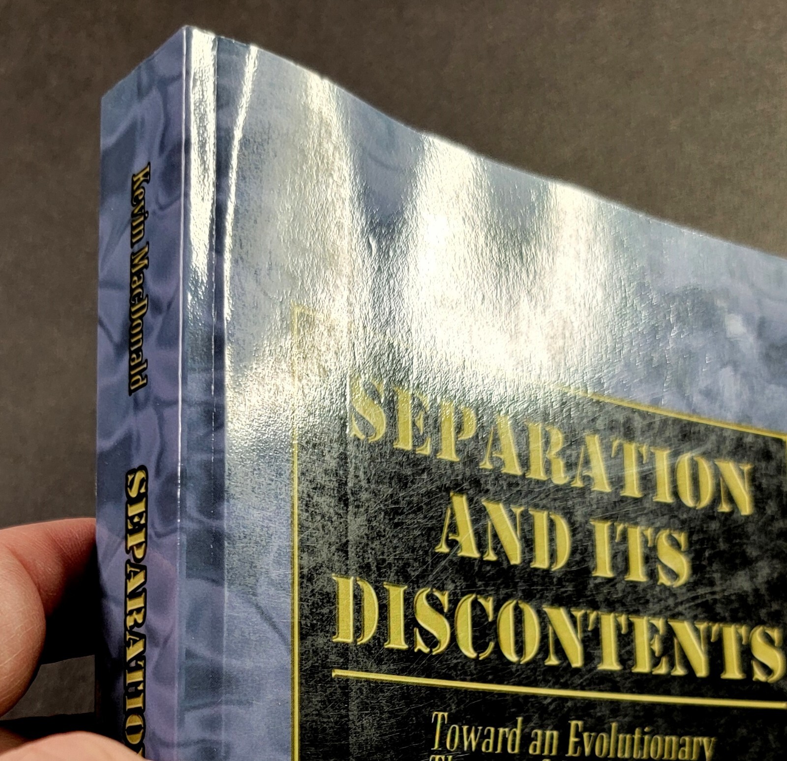 Separation And Its Discontents Toward an Evolutionary Theory of Anti-Semitism