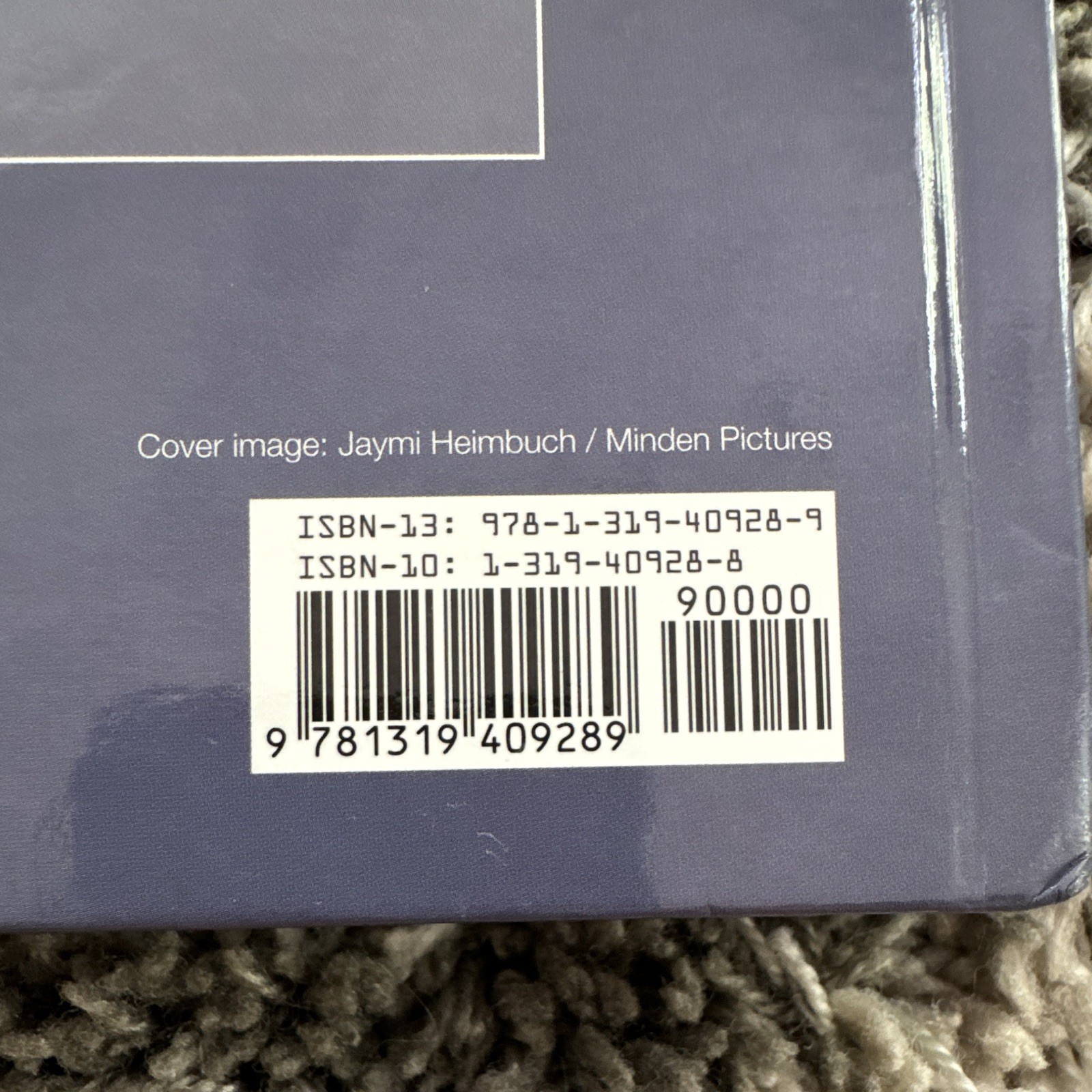 Environmental Science for the AP Course 4th Ed ISBN 9781319409289
