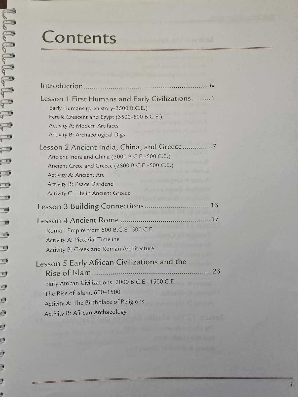Oak Meadow World History Teacher Manual, Student Book & Textbook- 2016