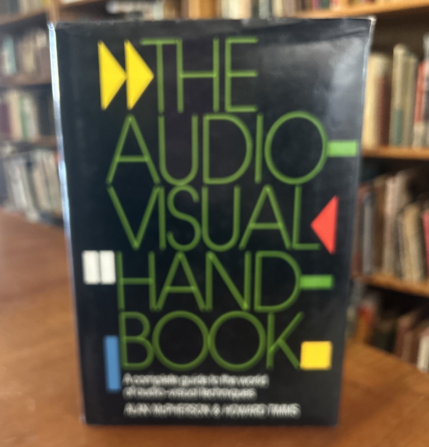 Mobius International Book Ser.: Audio-Visual Handbook by Howard Timms and…