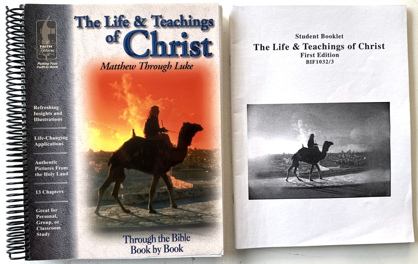 The Life & Teachings of Christ Matthew Through Luke