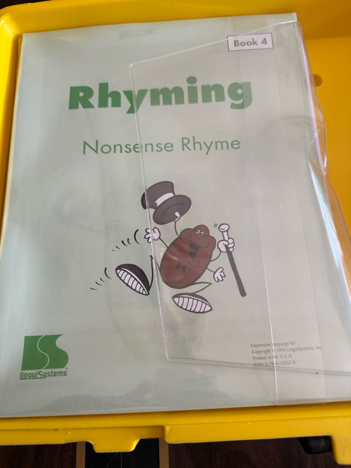 The Expressive language Kit by LinguiSystems Rhyming Books Flash Photo Cards