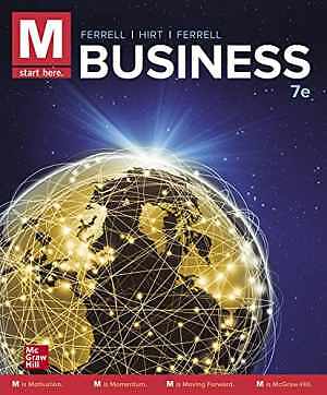 LOOSE LEAF for M: Business – Loose Leaf, by Ferrell O. C.; Hirt Geoffrey – Good