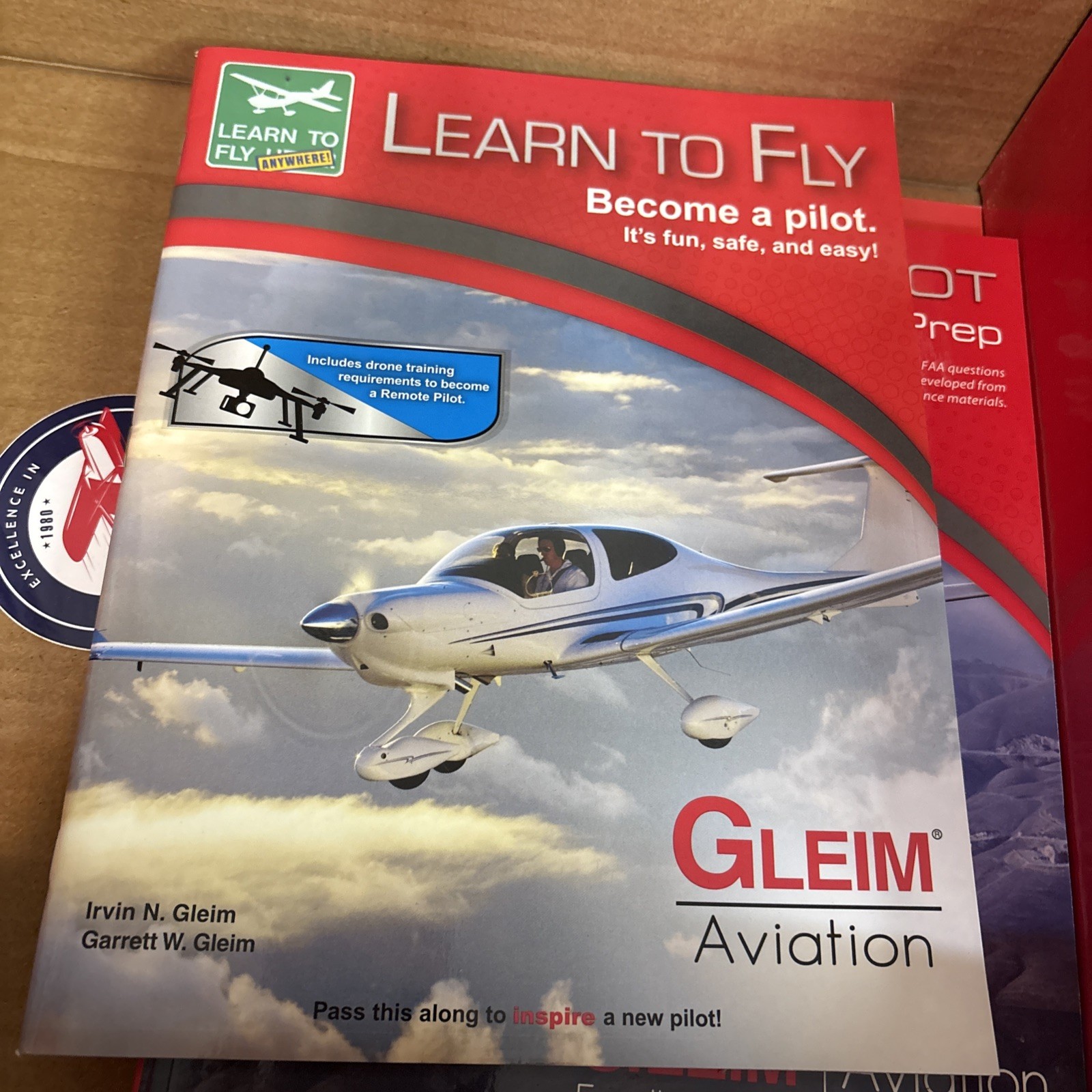2020 Gleim Aviation Remote Pilot Training Kit EXCELLENCE IN TRAINING USED BOOKS