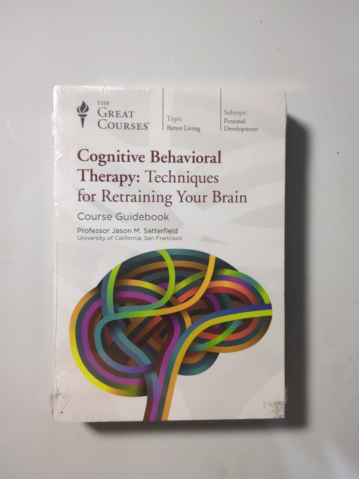 The Great Courses Cognitive Behavioral Therapy Technique Guidebook & DVD Set New