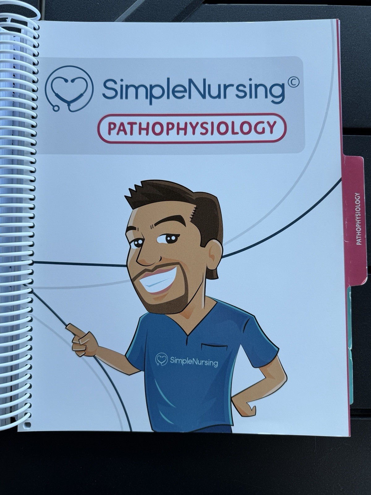 Simple Nursing Study Guide Volumes 1 and 2 Collection Good Used Spiral Bound