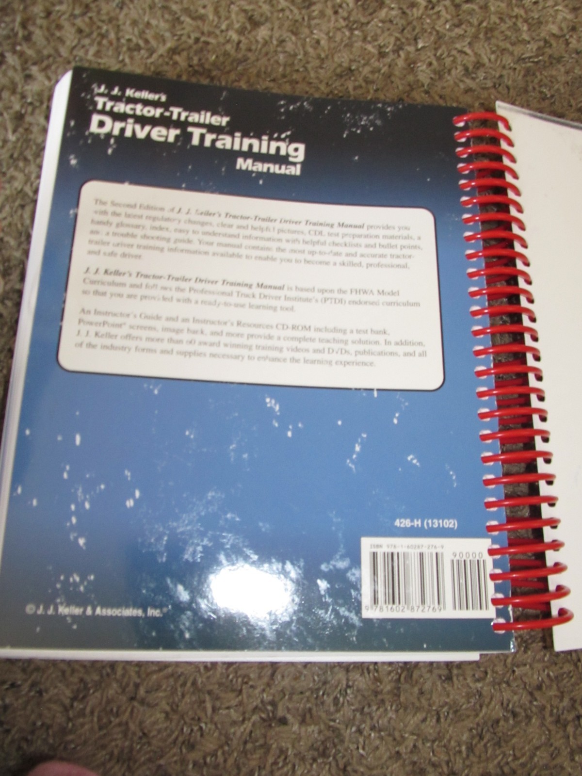 Diesel Truck Training School Tractor-Trailer Driver Training Manual J. J. Keller