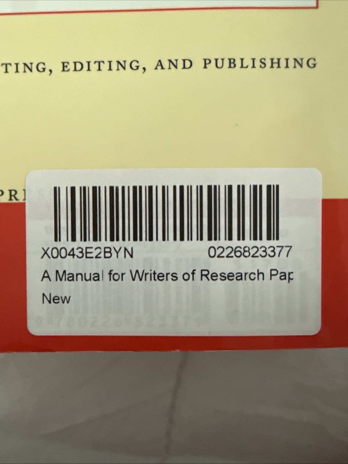 A Manual for Writers of Research Papers, Theses, and Dissertations, 7th Edition