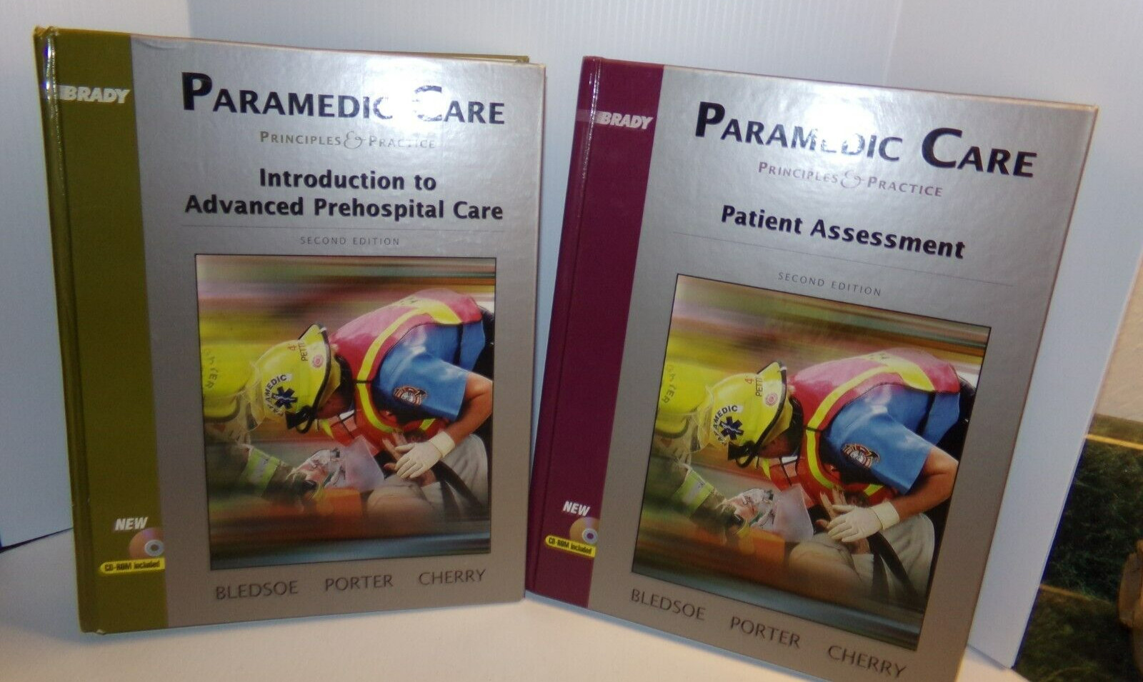 Brady Paramedic Care, 2nd, 5 Volumes, plus others (Total 10 Textbooks)