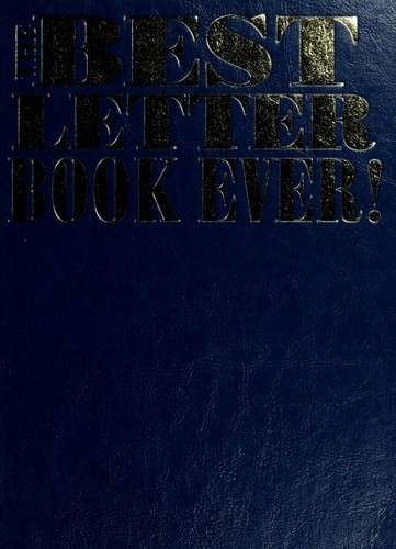 The Best Letter Book Ever! by Marya Holcombe, Acceptable Book